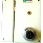 Serrure Mottura 448 3 points main gauche blanche