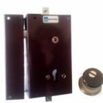 Serrure Mottura 468 3 points main gauche marron